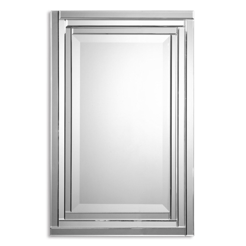 Uttermost's Alanna Frameless Vanity Mirror