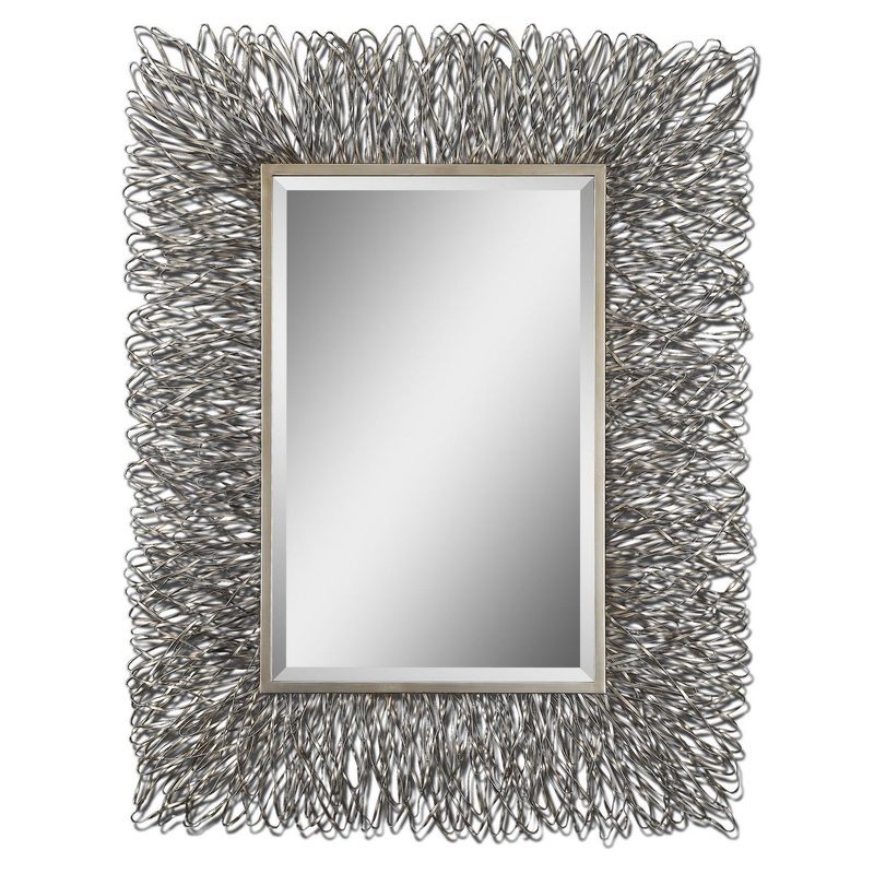 Uttermost's Corbis Decorative Metal Mirror Designed by Grace Feyock
