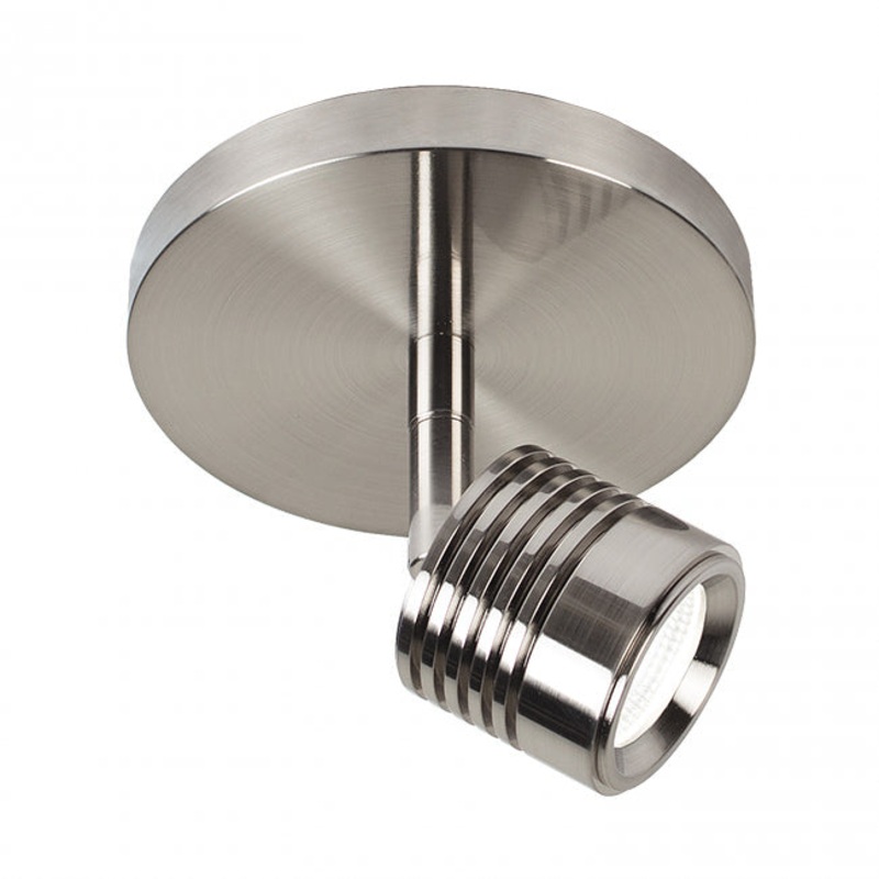 Vector LED Spot Light in Brushed Nickel