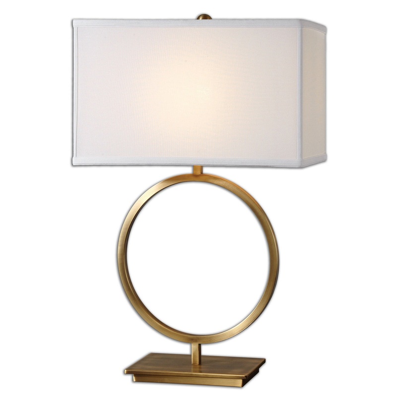 Uttermost's Duara Circle Table Lamp Designed by David Frisch