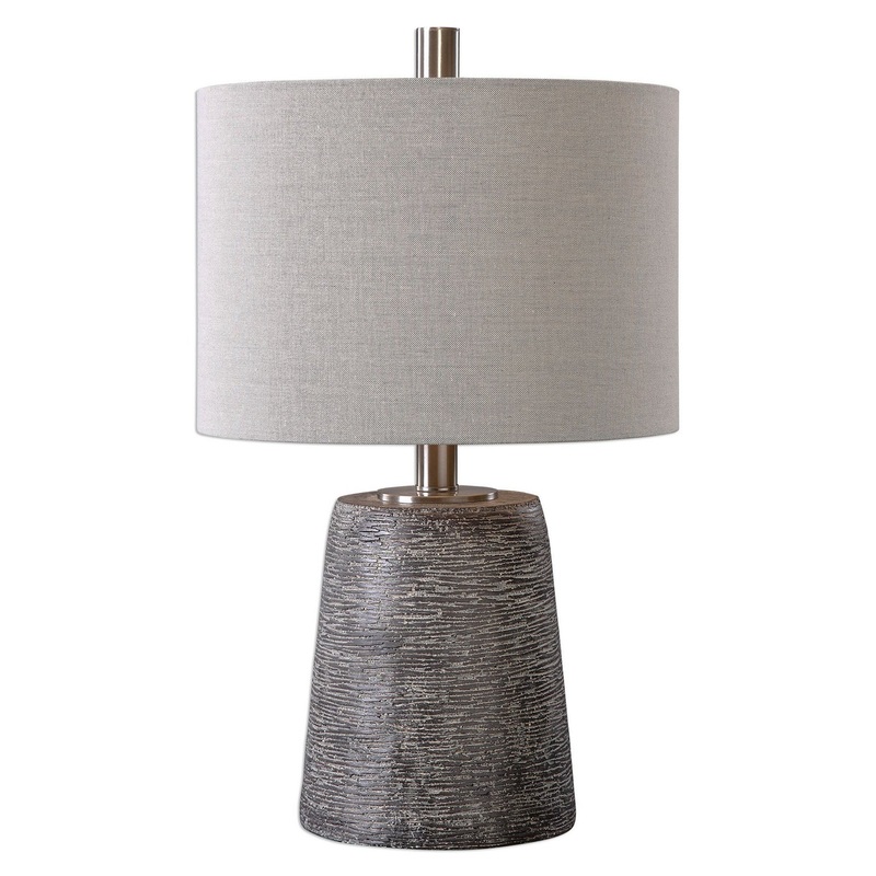 Uttermost's Duron Bronze Ceramic Lamp Designed by David Frisch