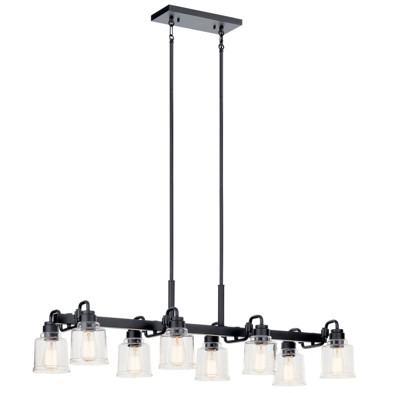 Aivian 8-Light Linear Chandelier