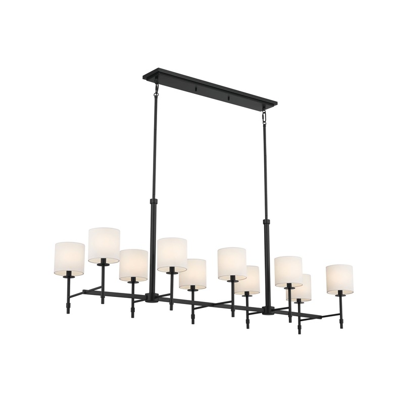 Ali 10-Light Linear Chandelier