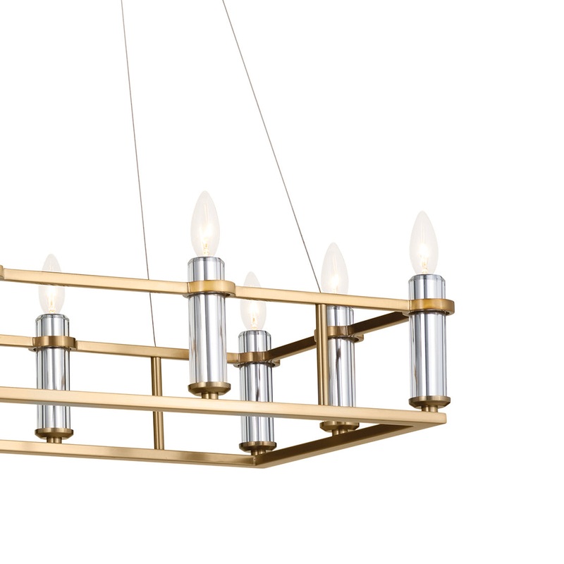Rosalind 12-Light Linear Chandelier