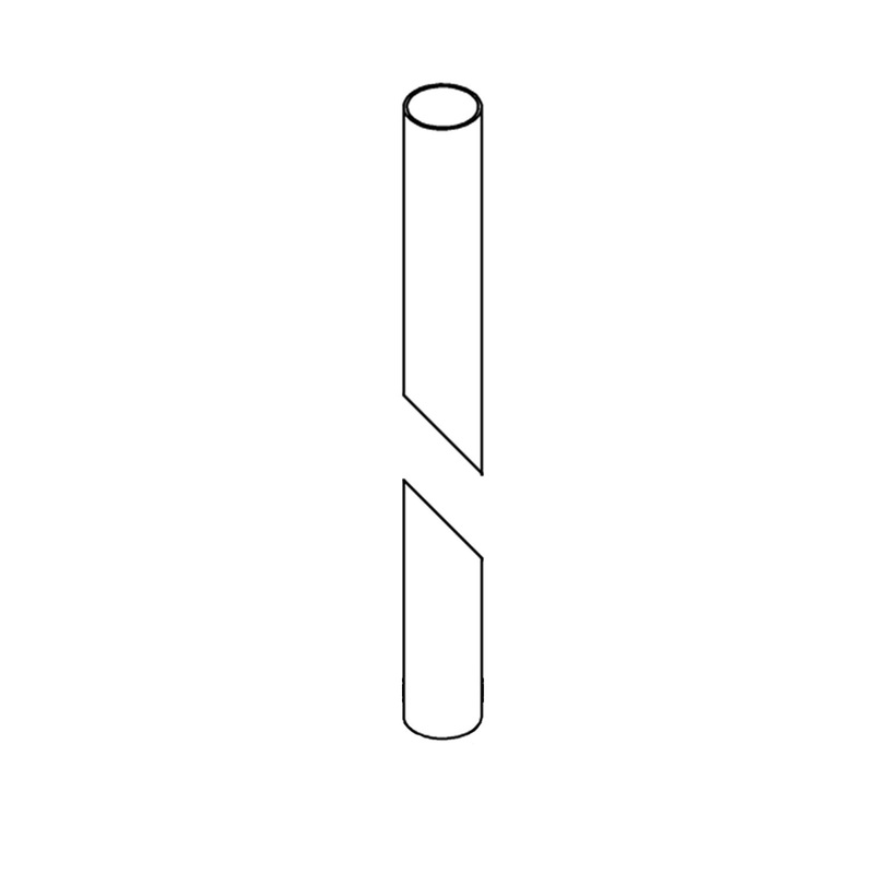 7' Round Outdoor Post