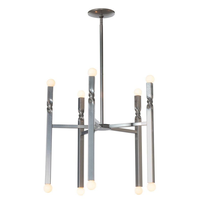 Helix 10-Light Pendant in Sterling