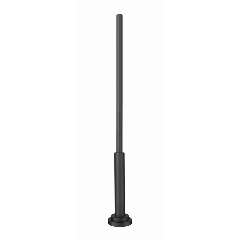 Outdoor Post Outdoor Post in Black