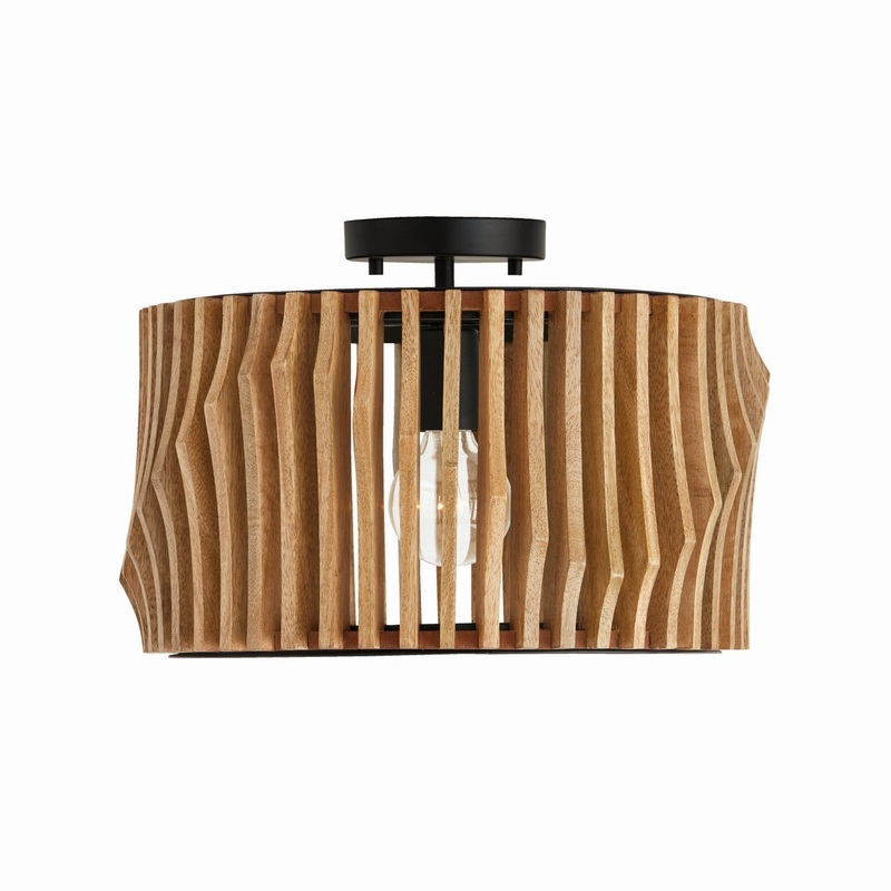Archer 1-Light Semi-Flush Mount