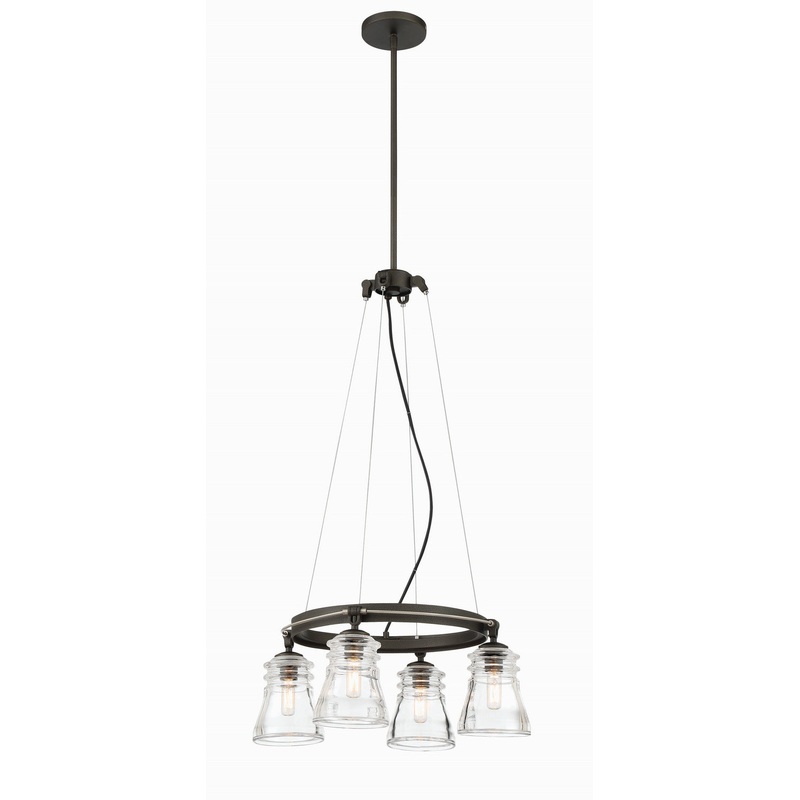 Graham Avenue 4-Light Chandelier