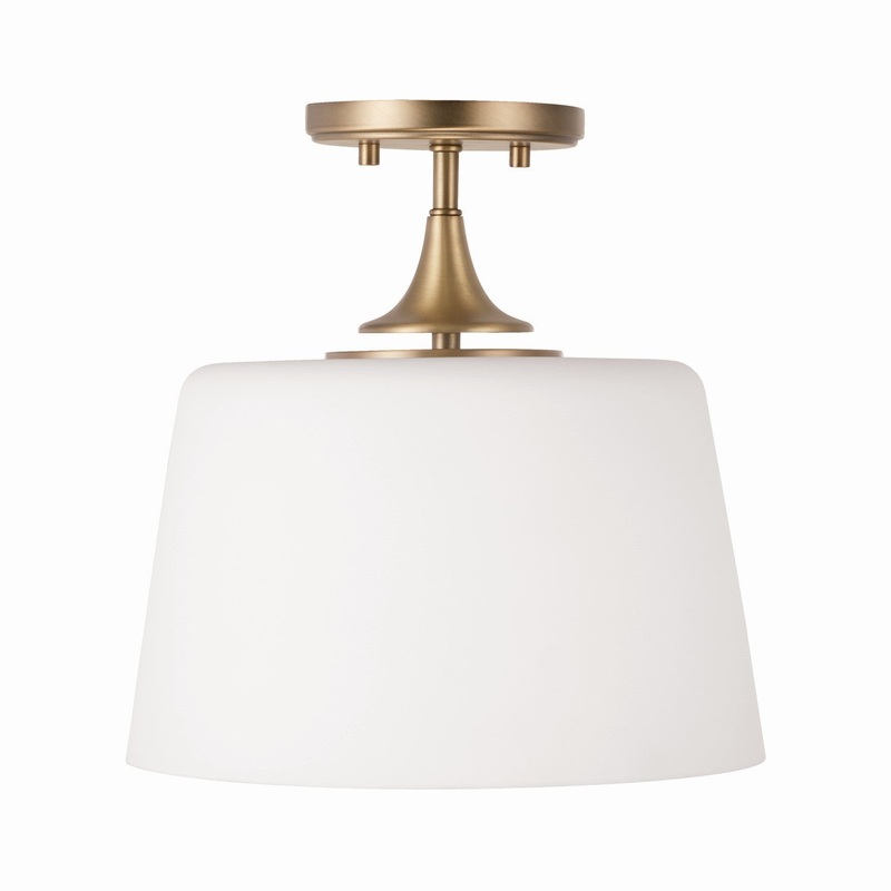 Presley 1-Light Semi-Flush Mount