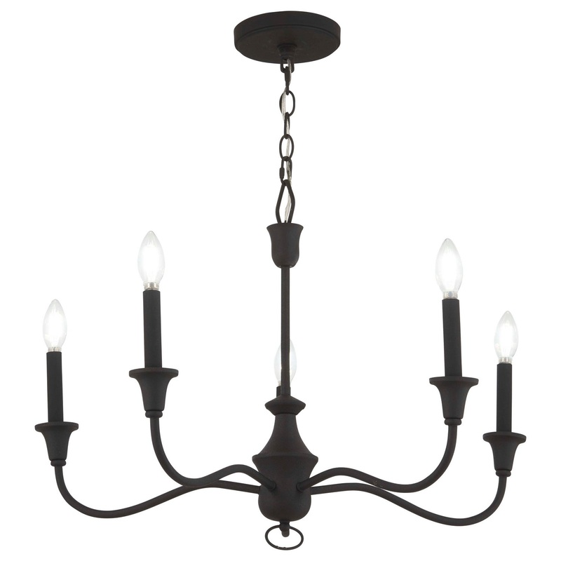 Halifax County 5-Light Chandelier