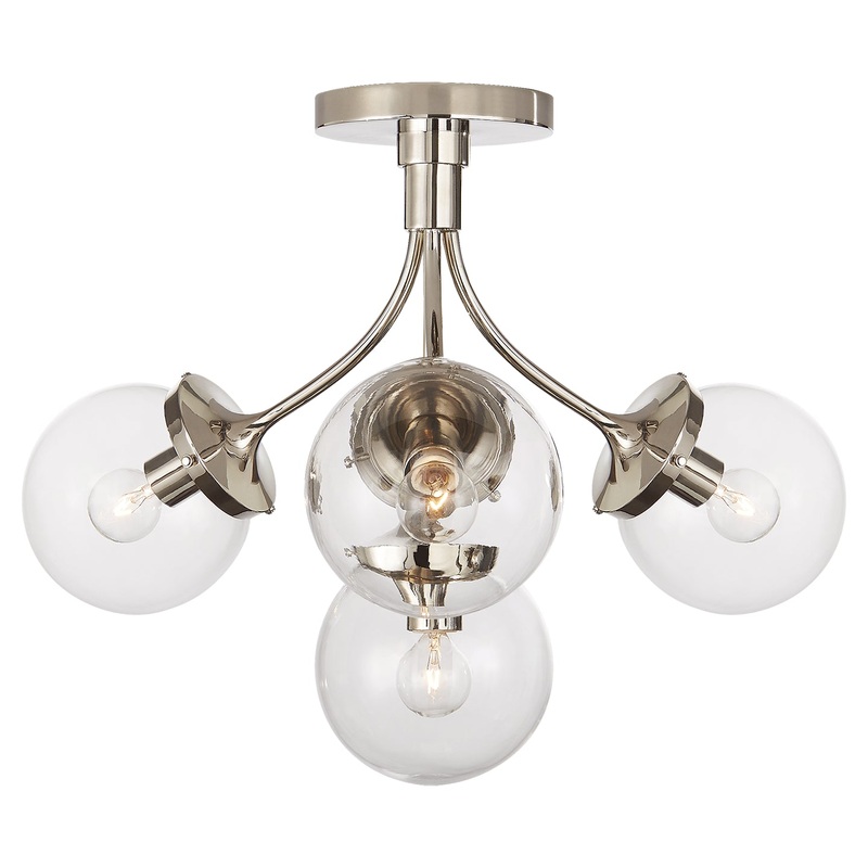 Prescott 4-Light Semi-Flush Mount