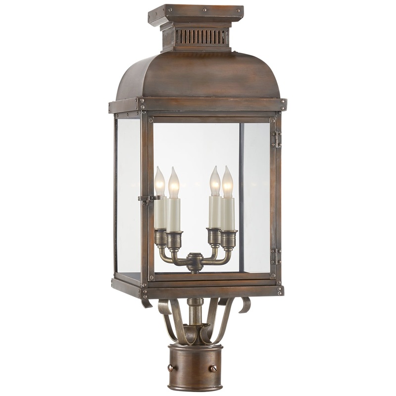 Suffork 4-Light Post Lantern