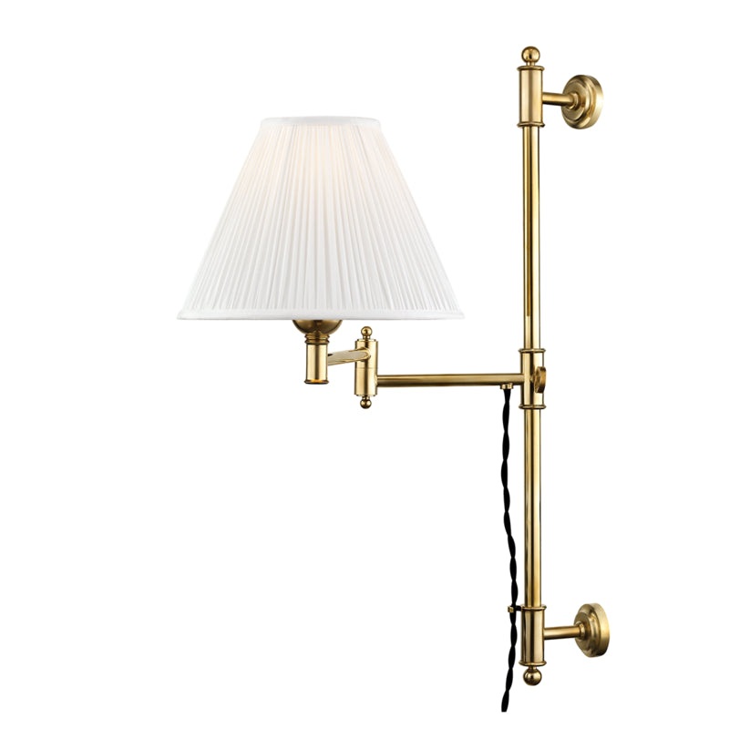 Classic No.1 1-Light Adjustable Wall Sconce