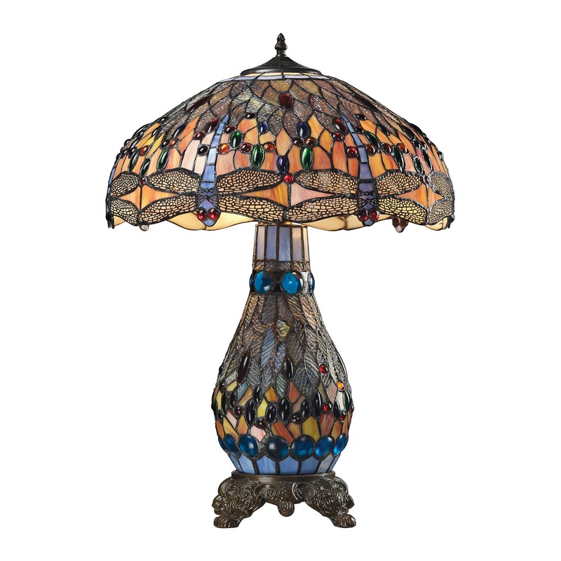 Dragonfly 2-Light Table Lamp