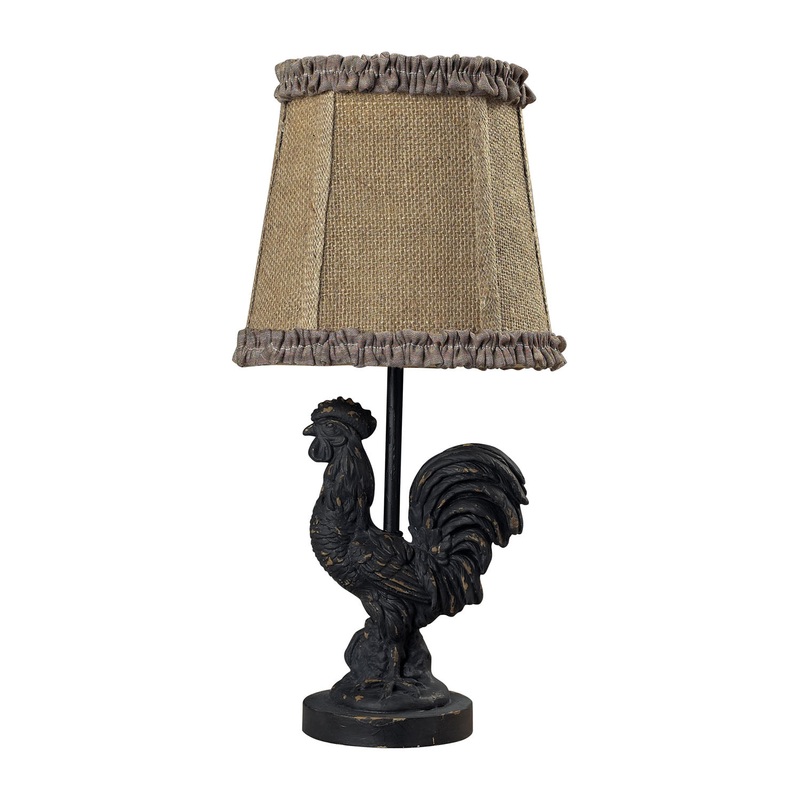 Mini Rooster Table Lamp