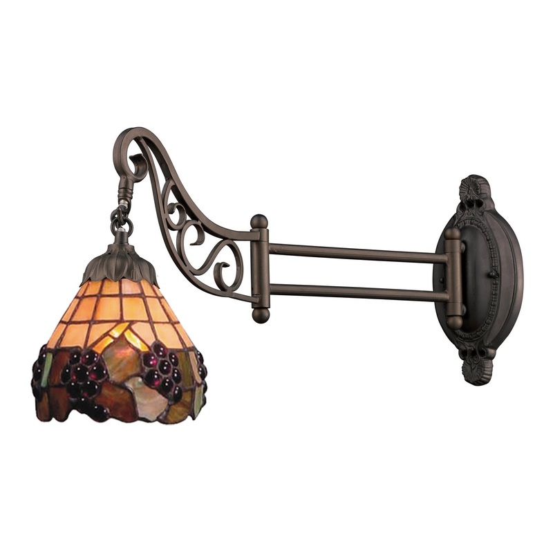 Mix-N-Match 1-Light Swingarm Wall Lamp