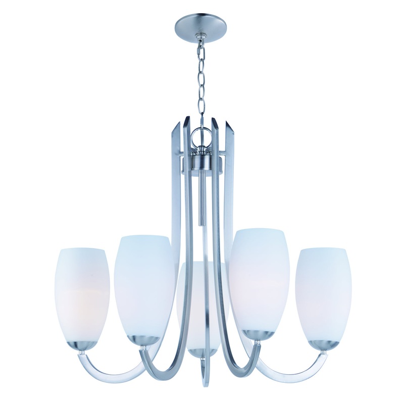 Taylor 5-Light Chandelier in Satin Nickel