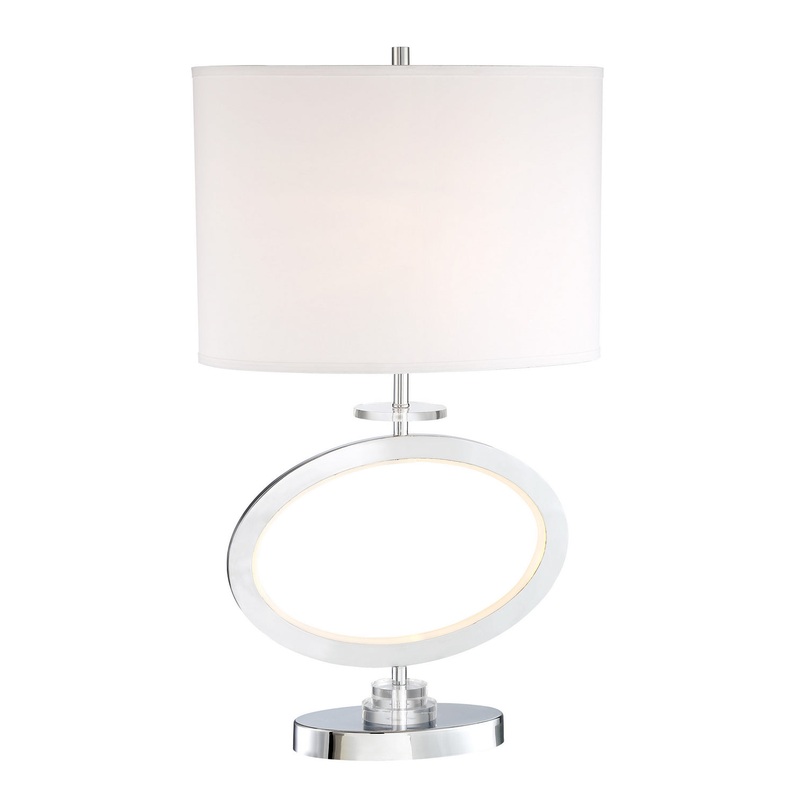 Renia II Table Lamp with LED Night