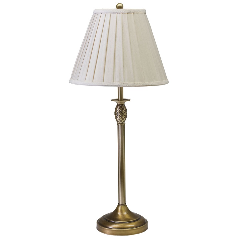 Vergennes Table Lamp with Off-White Linen Softback Shade