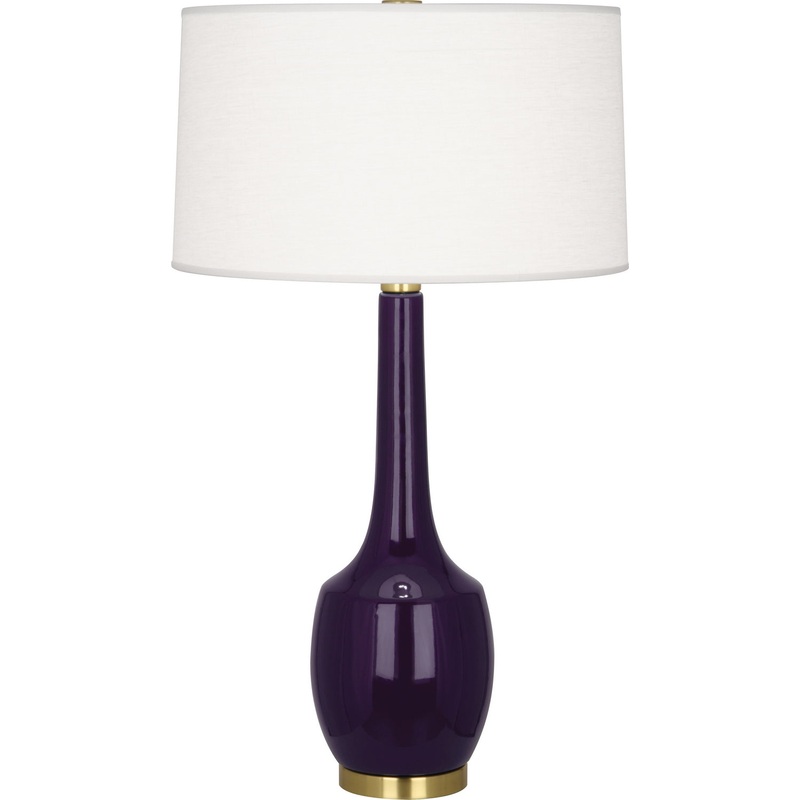 Delilah Table Lamp with Oyster Linen Shade