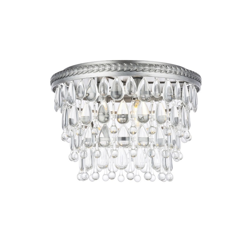 Nordic 3-Light Flush Mount
