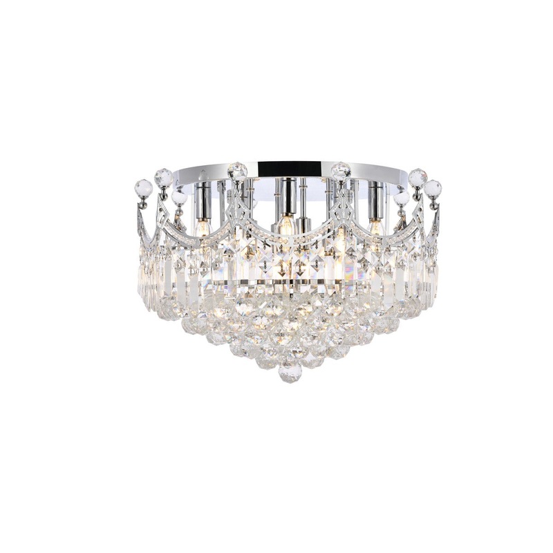 Corona 9-Light Flush Mount