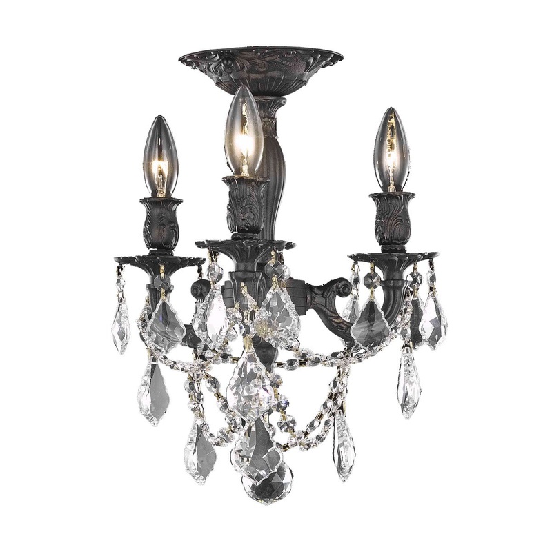 Rosalia 3-Light Flush Mount