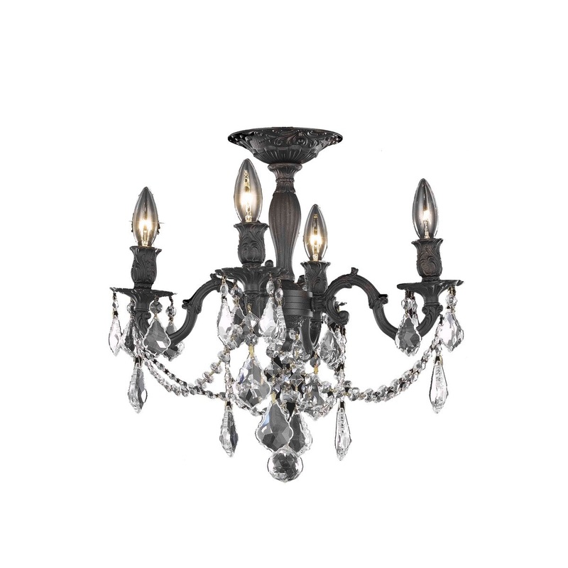 Rosalia 4-Light Flush Mount