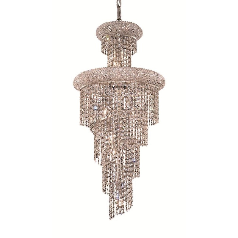 Spiral 10-Light Pendant