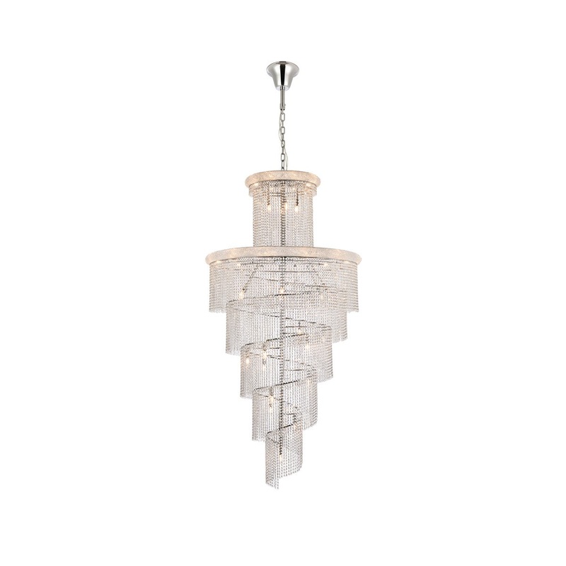 Spiral 41-Light Chandelier