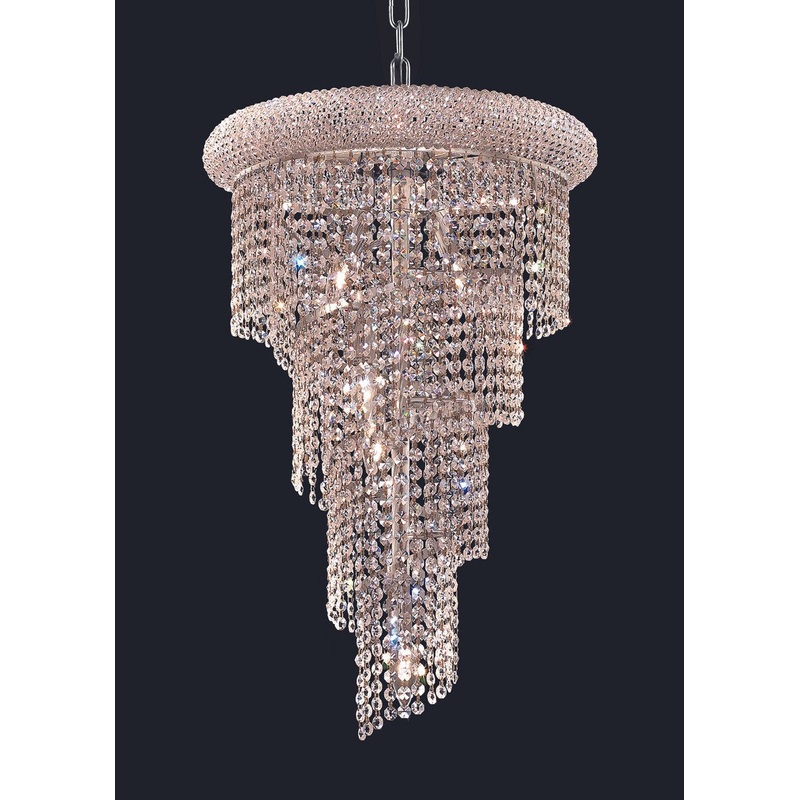 Spiral 8-Light Pendant