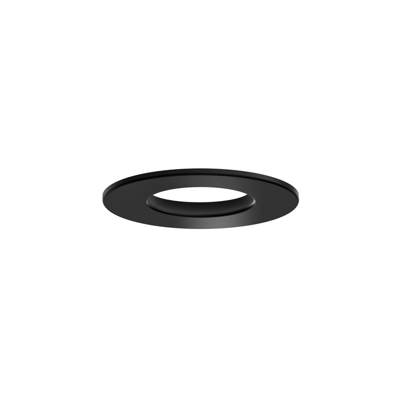 4" Deep Recessed Panel Trim in Black