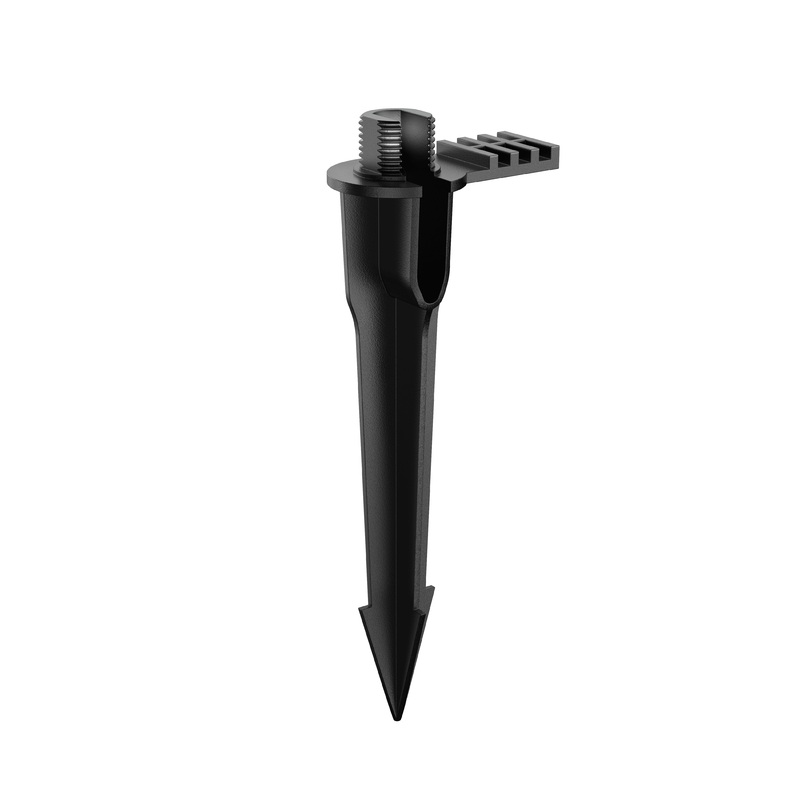 Metal Stake in Black