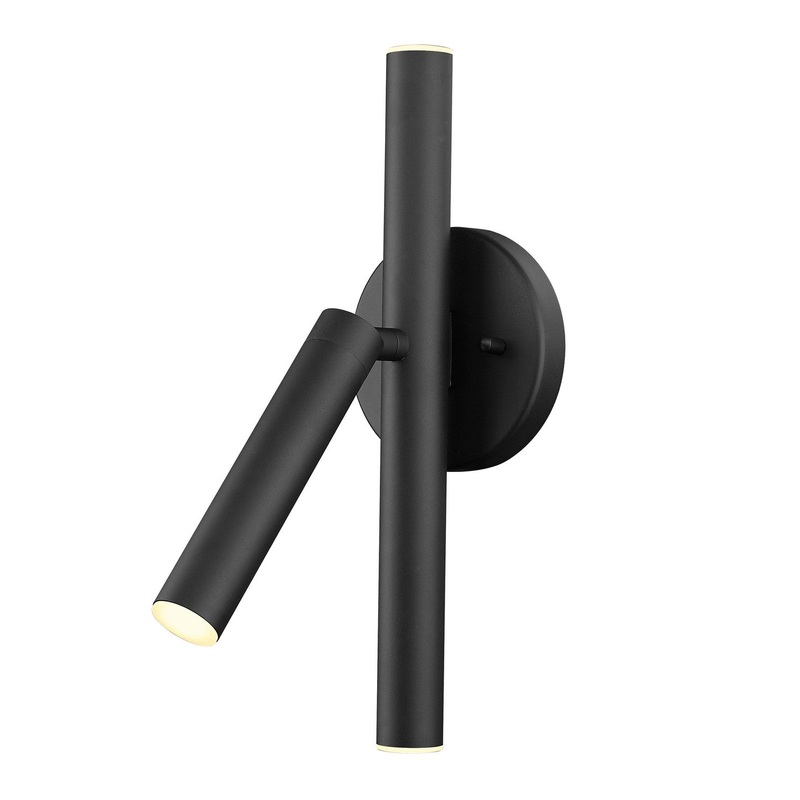 Forest LED Wall Sconce in Matte Black