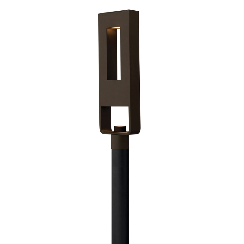 Atlantis LED Post Top or Pier Mount in Bronze