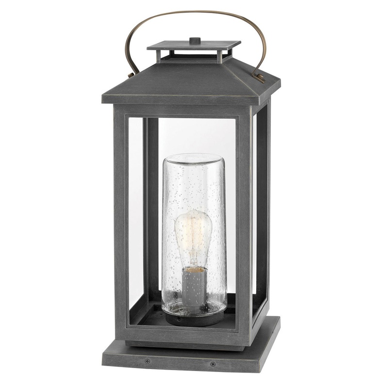 Atwater LED Pier Mount in Ash Bronze