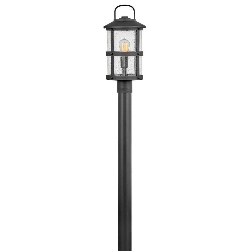 Lakehouse LED Post Top or Pier Mount in Black