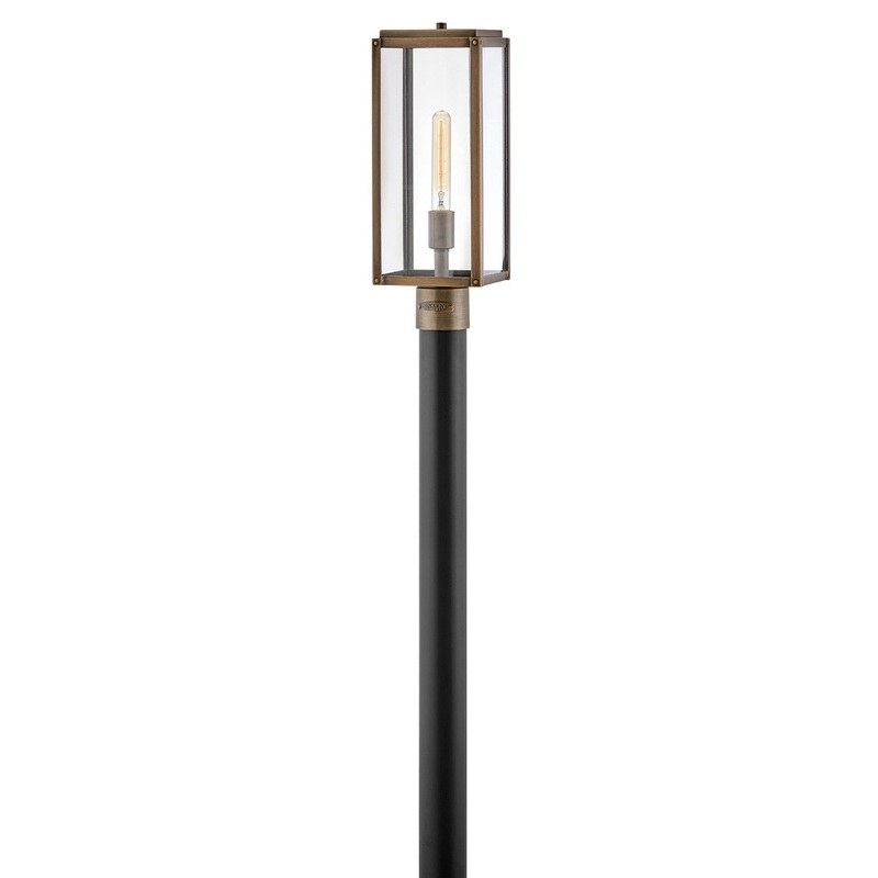 Max LED Post Top or Pier Mount in Burnished Bronze