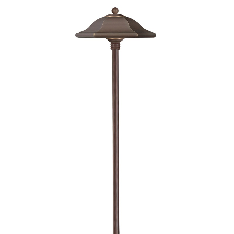 Monticello Path LED Path Light in Copper Bronze