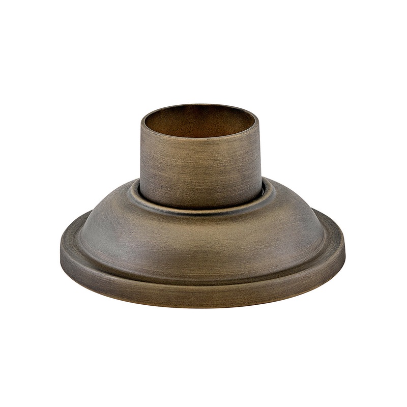 Pier Mounts Pier Mount Base in Burnished Bronze