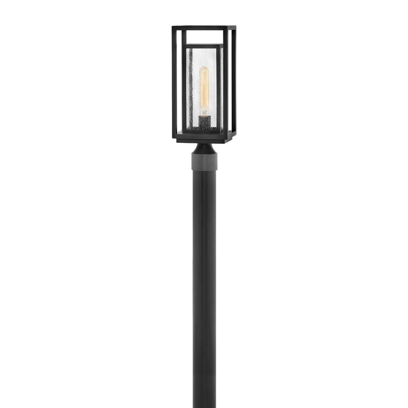 Republic LED Post Top or Pier Mount in Black