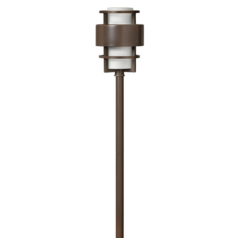 Saturn Path LED Path Light in Metro Bronze