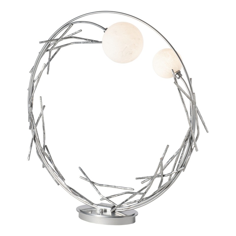 Brindille Ring Lamp in Sterling