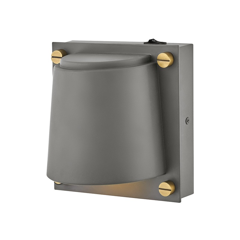 Scout LED Wall Sconce in Dark Matte Grey