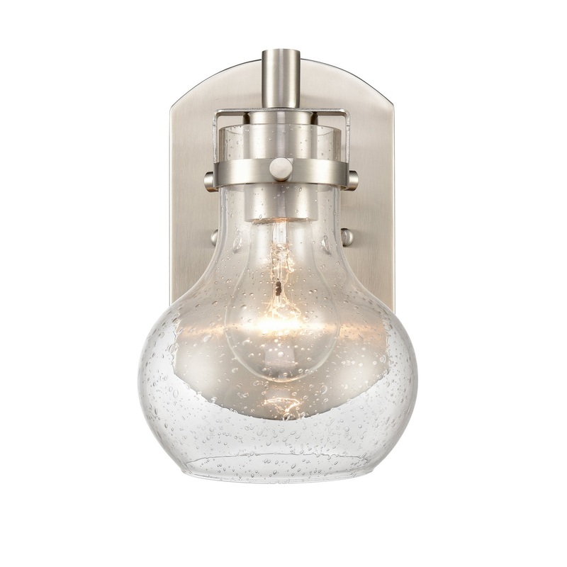 Salamanca 1-Light Vanity in Satin Nickel