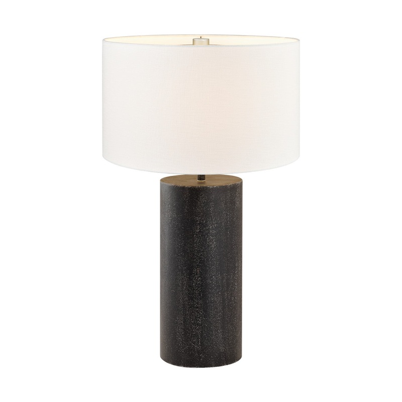 Daher 1-Light Table Lamp in Black