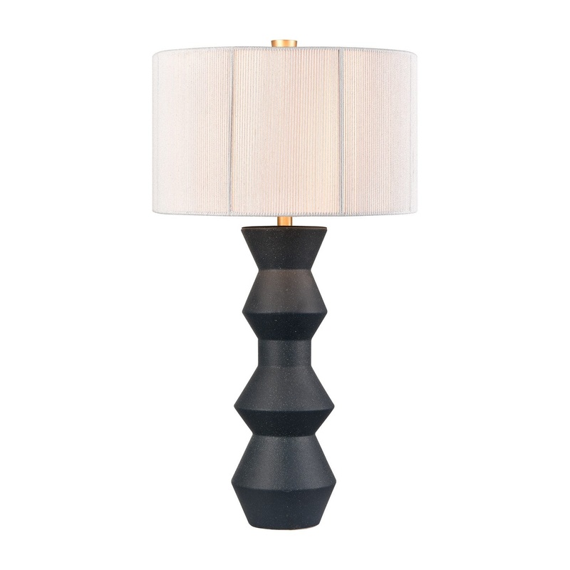 Belen 1-Light Table Lamp in Blue