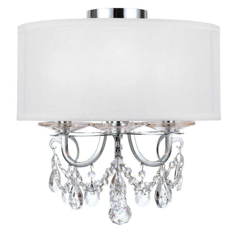 Othello 3-Light Ceiling Mount in Polished Chrome