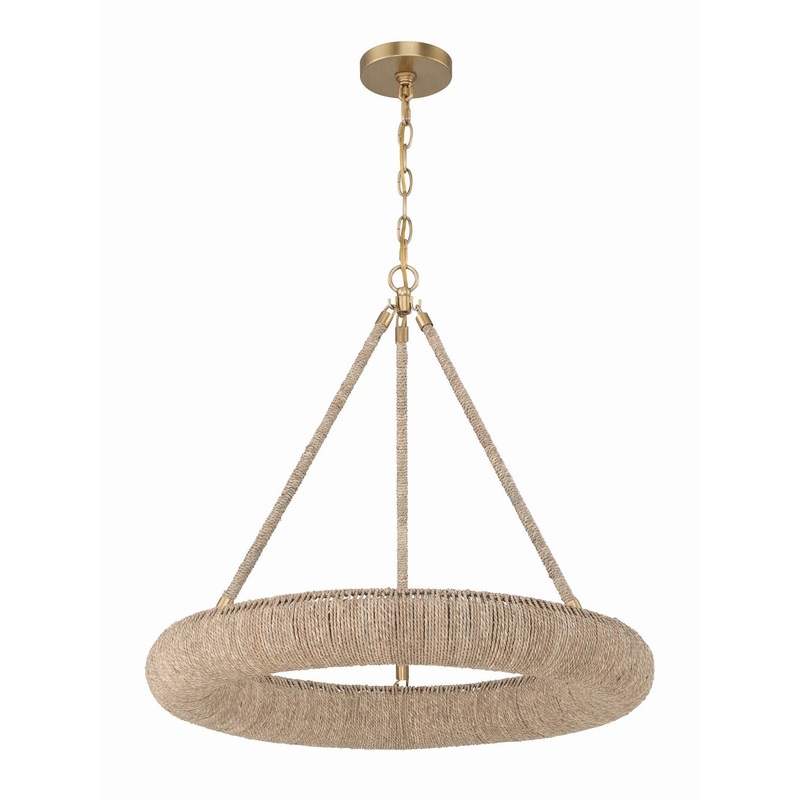 Oakley LED Chandelier in Soft Gold